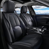 Coverado front seat cover full view showing refined style and protection
