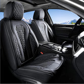 Coverado full front seat covers shown on both seats protecting interior