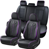 Coverado front seat covers installed showing neat fit and upgraded look
