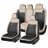 Coverado front seat full view showing neat fit and upgraded interior look