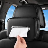 COZILO front view of closed tissue holder showing sleek look and protection