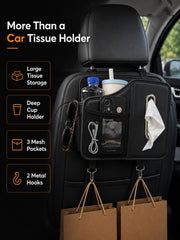COZILO deep cup holder side profile stabilizes cups and reduces spills