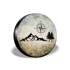 cozipink front view spare tire cover shows full design and protection benefit