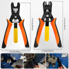 CQDAXUMY pliers disconnecting an air hose showing one-handed convenience