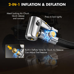 CRAFTCISION hose and nozzle adapters displayed for versatile valve compatibility