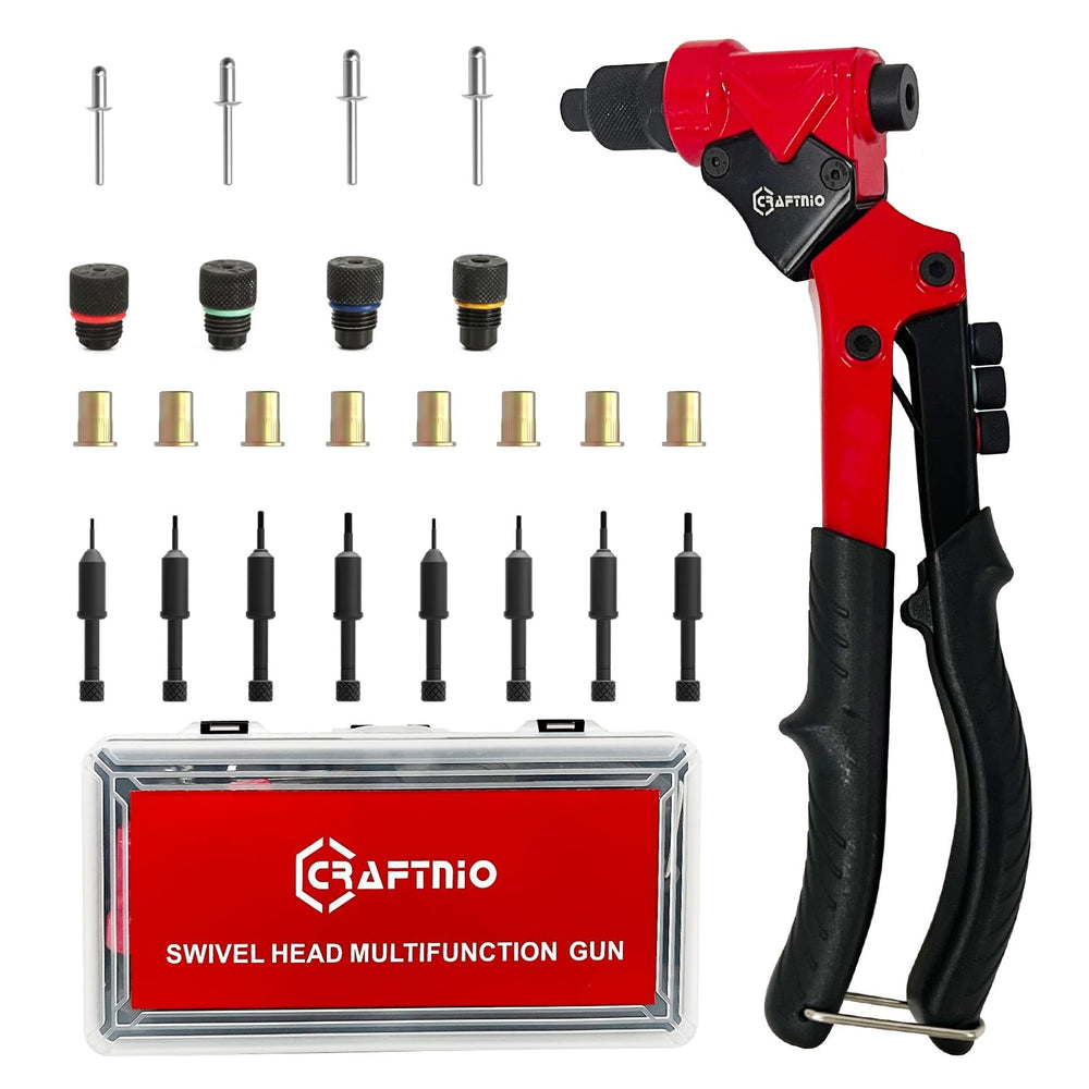 CRAFTNIO front-angle kit view showing complete tool and accessories for versatile projects