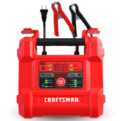 CRAFTSMAN front panel view showing controls and clear operation benefits