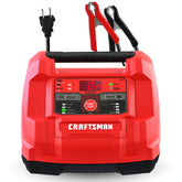 CRAFTSMAN front view showing compact charger and starter design, durable build benefit