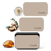 CRATIK front pack with visor clip and three stones showing neat compact kit and convenience