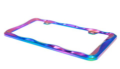 creathome installed on sedan bumper showcasing decorative frame and visual impact