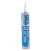 CRL cartridge on windshield installation showing neat bead and fast application benefit