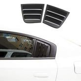 crosselec front profile of louver installed showing aggressive look and shade