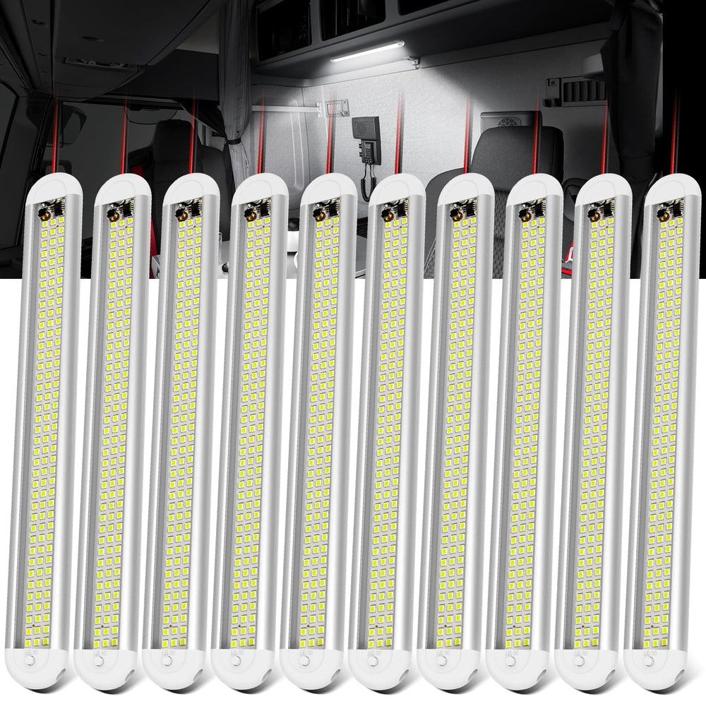 CT CAPETRONIX front view of light bar showing slim profile and bright output