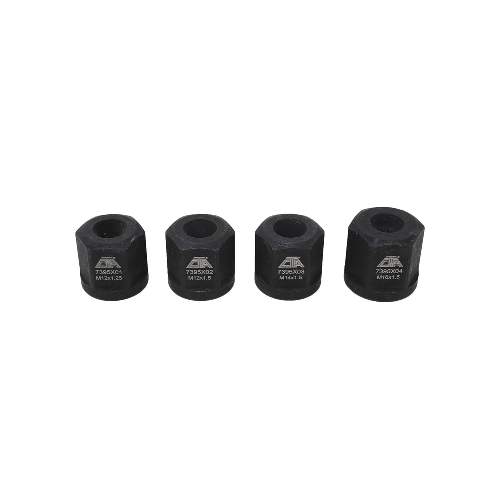 CTA Tools 7395 front packaging showing all four impact nuts and case, organized for quick selection