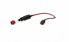 CTEK Cig-Plug front socket showing neat permanent 12V inlet and easy access