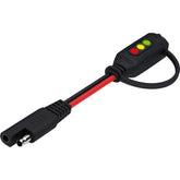 CTEK comfort indicator pigtail front view showing connector and cable for quick hookup