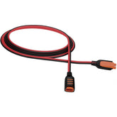 CTEK Comfort Connect extension front connector showing sealed plug and easy connection