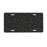 CTVSLFU front plate black leopard front view showing bold design and durable finish
