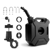 CUCNEXT front view of black portable tank showing compact shape and capacity