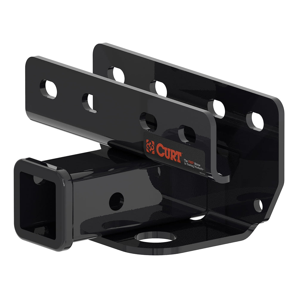 CURT 13493 front view installed on Bronco showing secure mounting benefit