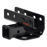 CURT 13493 front view installed on Bronco showing secure mounting benefit