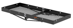 CURT 18110 installed on SUV showing raised clearance and secure external cargo space