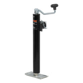CURT 28356 front view of pipe-mount jack showing solid construction and stability