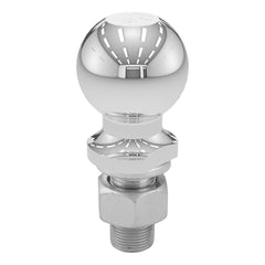 CURT 40005 front view showing ball profile and chrome finish for reliable towing