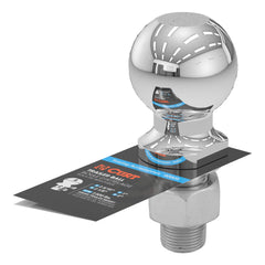 CURT 40005 installed on ball mount demonstrating proper alignment and stability