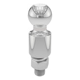 CURT 40034 front view chrome trailer ball showing polished finish for rust protection