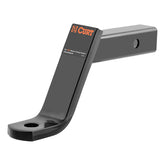 CURT front view of 45070 ball mount showing shank and receiver fit benefit durability