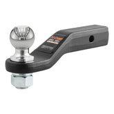 CURT loaded ball mount front profile showing ready-to-install design and strength