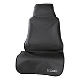 CURT front view of seat defender showing full coverage and instant protection