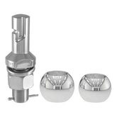CURT front packaging showing both interchangeable ball heads and shank, convenient storage