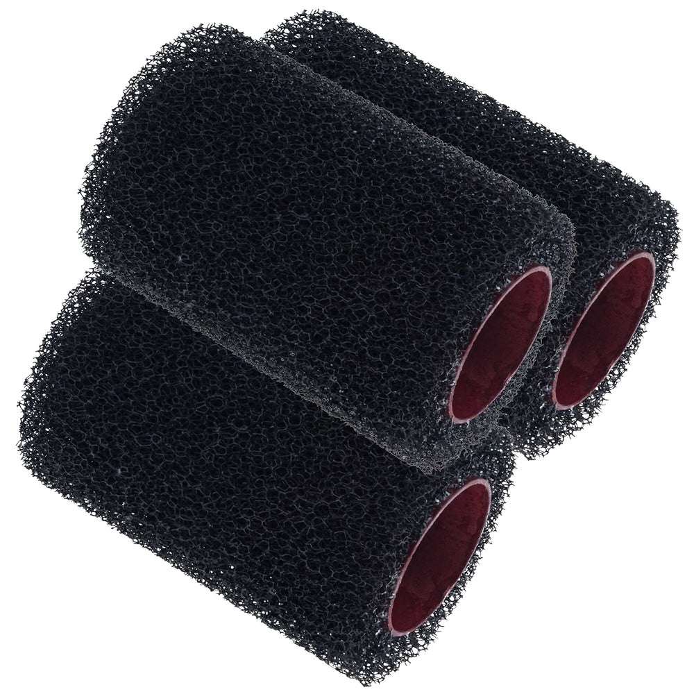 Custom Shop front view of three roller covers showing pack contents and usability