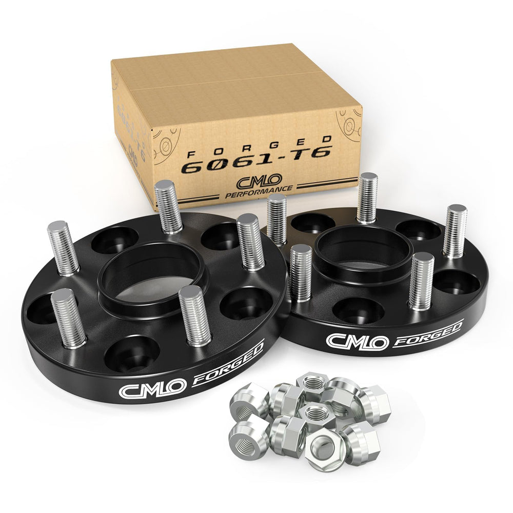 Customadeonly CMO front view spacer showing bolt pattern and clean finish benefit