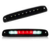Cxdar front assembly showing clear lens and bright LED benefit improved rear visibility