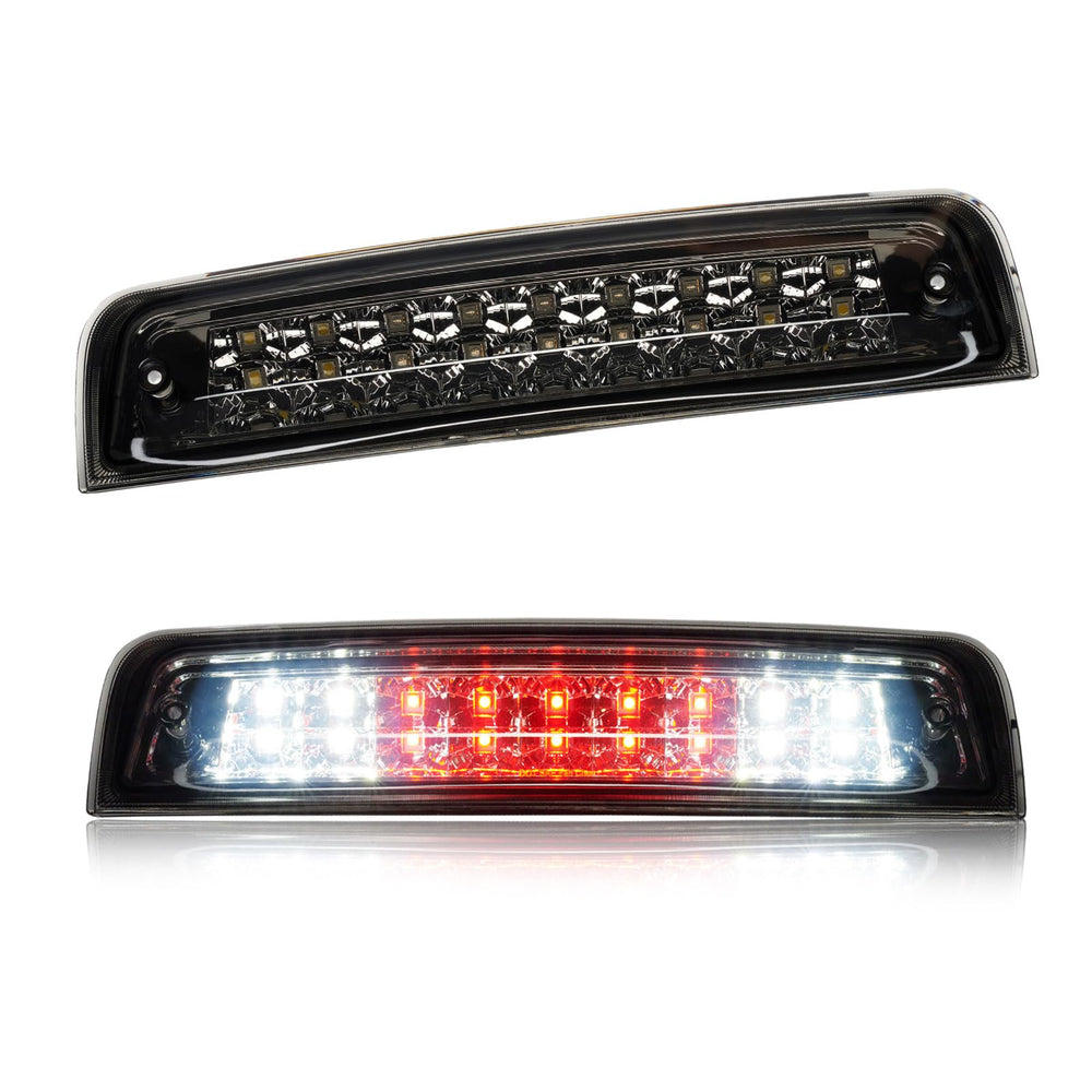 Cxdar front view assembly showing high-mount brake light and bright signaling