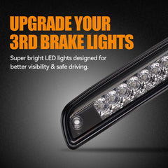 Cxdar LED module detail displaying bulb array and improved visibility benefit