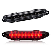 Cxdar front view of brake light showing exact fit and improved visibility