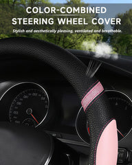 Cxtiy installed on car steering wheel improving grip and interior style