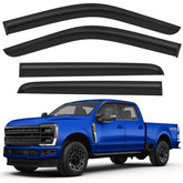 CXZHAZD front installed on Crew Cab, shows sleek weather protection benefit