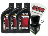Cyclemax kit front packaging showing contents and fitment for Ninja 400, clear identification benefit