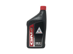 CYCLEMAX funnel beside bottle illustrating spill-free pouring and faster oil changes