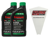 Cyclemax K‑Tech front packaging showing two oil bottles and funnel, ensures proper OEM fit
