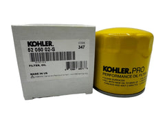 Cyclemax Kohler oil filter angled view, genuine OEM fitment reassurance benefit