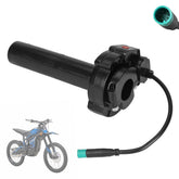 Cylemoto throttle front view showing grip and compact design benefit