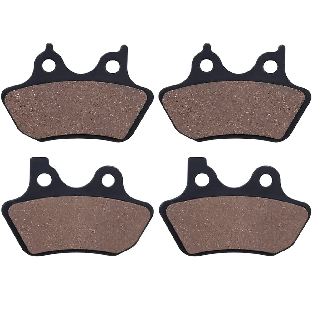 Cyleto packaging showing front and rear brake pads, protecting components