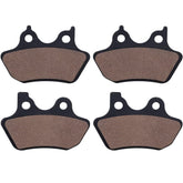 Cyleto packaging showing front and rear brake pads, protecting components
