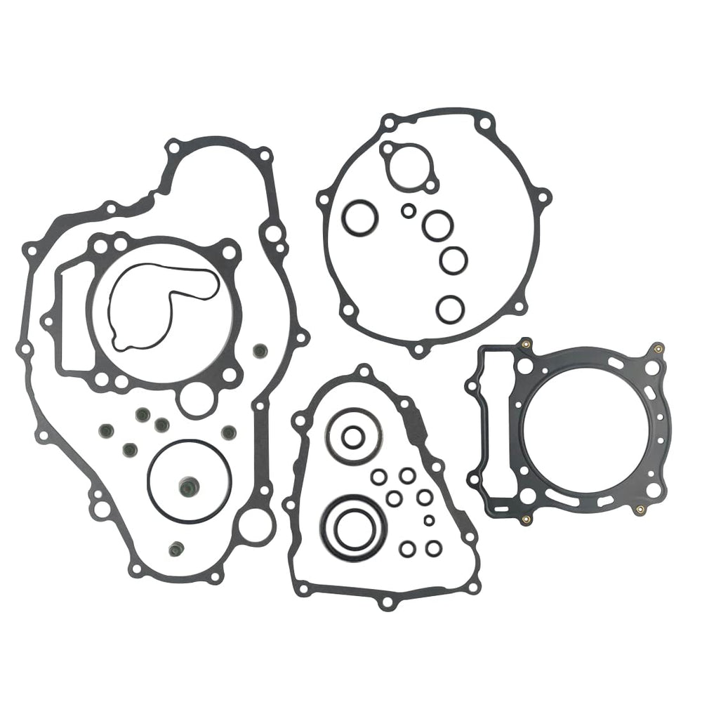 Cylinman front packaging showing complete YFZ450 gasket kit and compact box benefit